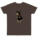 Camiseta punto liso - Marron oso - Ca rater