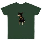 Camiseta punto liso - Verde botella - Ca rater