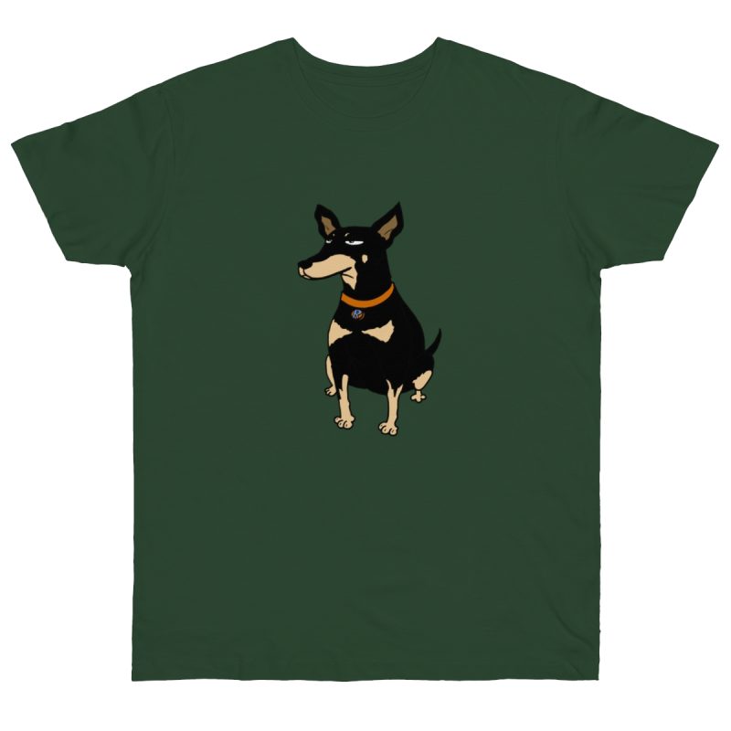 Camiseta punto liso - Verde botella - Ca rater