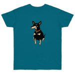 Camiseta punto liso - Azul diva - Ca rater