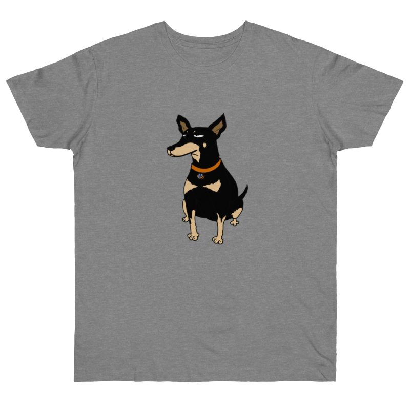 Camiseta punto liso - Gris deportivo jaspeado - Ca rater