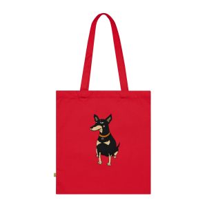 Bolsa de algodon organico - Rojo clasico - Ca rater