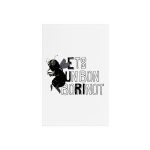 Cartel de metacrilato con soporte - Camiseta «Ets un bon borinot»