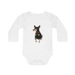 Body bebe manga larga organico - Blanco - Ca rater