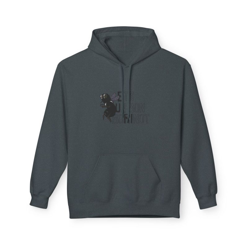 Sudadera Softstyle con capucha - Gris oscuro jaspeado - Camiseta «Ets un bon borinot»