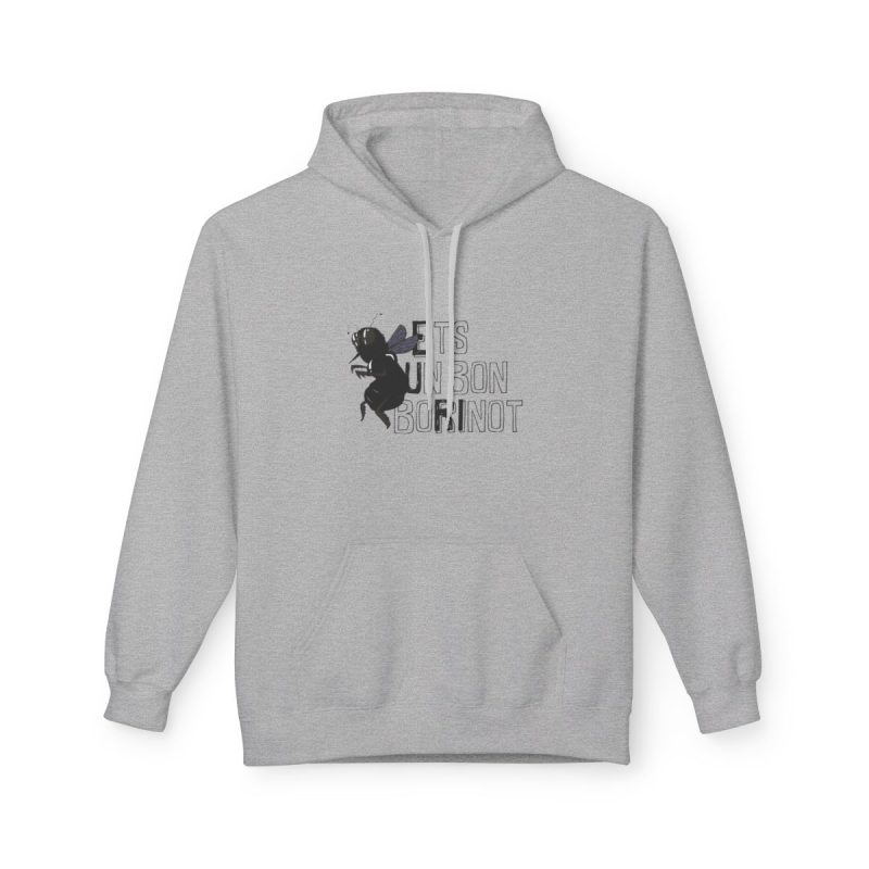 Sudadera Softstyle con capucha - Gris deportivo - Camiseta «Ets un bon borinot»