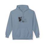 Sudadera Softstyle con capucha - Azul piedra - Camiseta «Ets un bon borinot»
