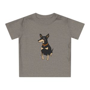 Camiseta de bebe - Gris jaspeado melange - Ca rater