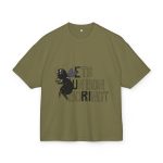 Camiseta box ultra gruesa - Verde oliva - Camiseta «Ets un bon borinot»