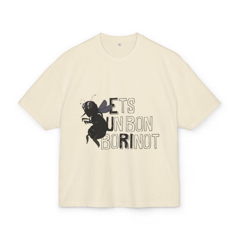 Camiseta box ultra gruesa - Arena - Camiseta «Ets un bon borinot»