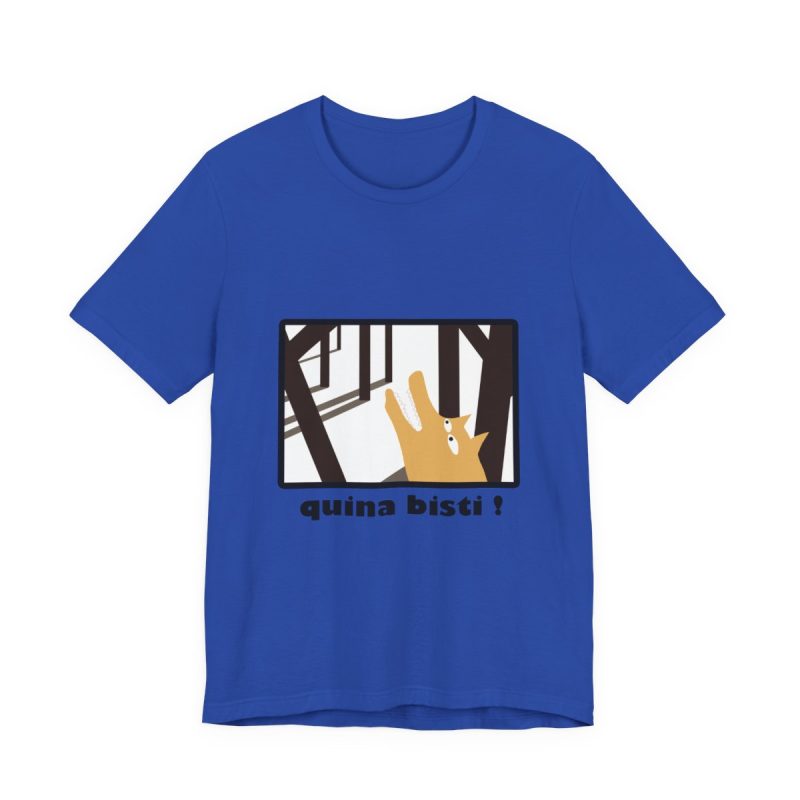 Camiseta jersey manga corta - Azul royal autentico - Bisti – Quina bisti!