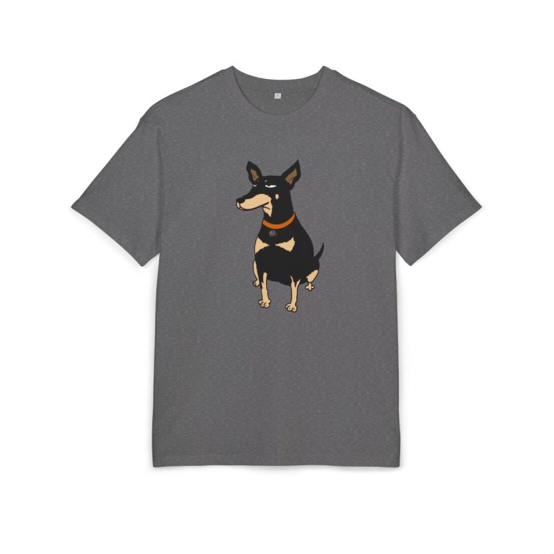 Camiseta oversize gruesa - Gris marengo jaspeado - Ca rater