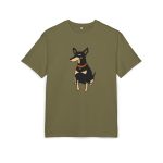 Camiseta oversize gruesa - Verde oliva - Ca rater