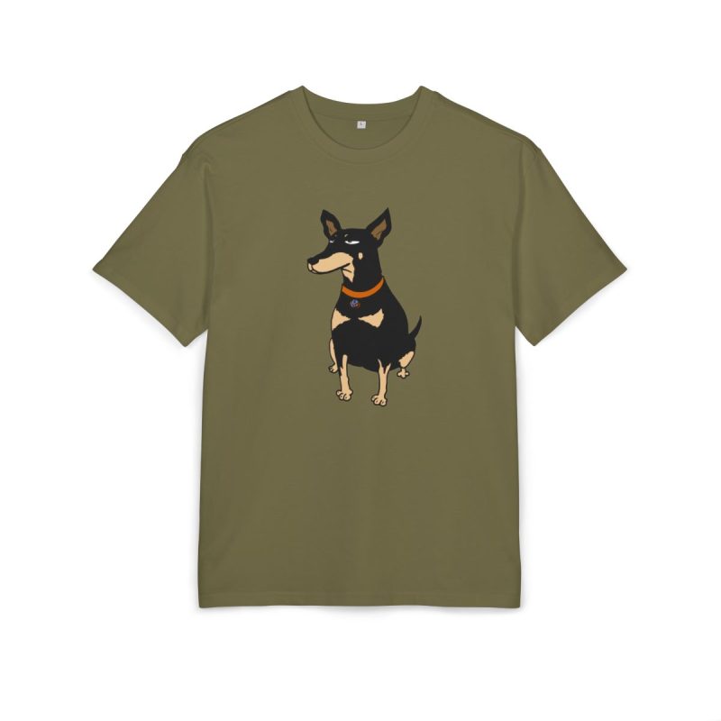 Camiseta oversize gruesa - Verde oliva - Ca rater