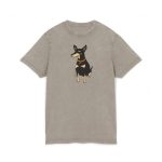 Camiseta lavado acido cuello redondo - Caqui oscuro - Ca rater
