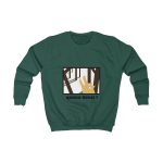 Sudadera infantil - Verde botella - Bisti – Quina bisti! Sudadera infantil - Verde botella - Bisti – Quina bisti!