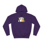 Sudadera universitaria - Morado - Bisti – Quina bisti!