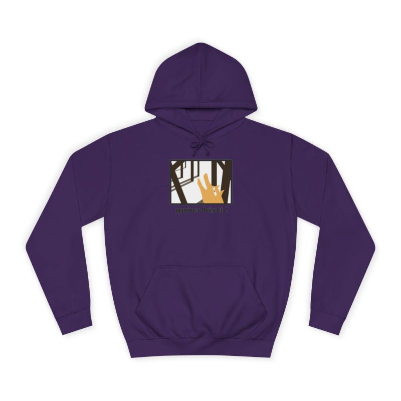 Sudadera universitaria - Morado - Bisti – Quina bisti!