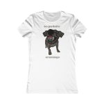 Camiseta mujer Favorite - Blanco - Camiseta «Ca que lladra no mossega»