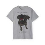 Camiseta ultra algodon - Gris deportivo - Camiseta «Ca que lladra no mossega»