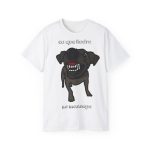 Camiseta ultra algodon - Blanco - Camiseta «Ca que lladra no mossega»