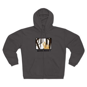 Sudadera capucha con cremallera premium - Antracita - Bisti – Quina bisti!