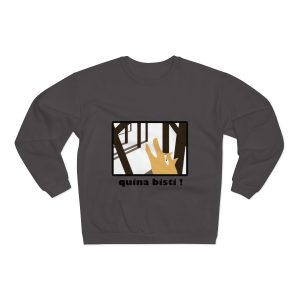 Sudadera cuello redondo premium - Antracita - Bisti – Quina bisti!