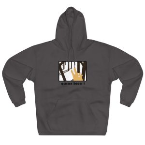 Sudadera con capucha cerrada - Antracita - Bisti – Quina bisti!