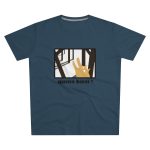 Camiseta hombre corte moderno - Azul vaquero - Bisti – Quina bisti!