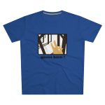 Camiseta hombre corte moderno - Azul royal intenso - Bisti – Quina bisti!