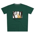 Camiseta hombre corte moderno - Verde botella - Bisti – Quina bisti!