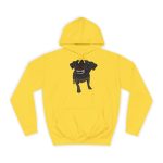 Sudadera universitaria - Amarillo sol - Camiseta «Ca que lladra no mossega» Sudadera universitaria - Amarillo sol - Camiseta «Ca que lladra no mossega»