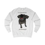 Sudadera clasica - Blanco artico - Camiseta «Ca que lladra no mossega» Sudadera clasica - Blanco artico - Camiseta «Ca que lladra no mossega»
