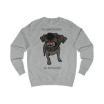 Sudadera clasica - Gris jaspeado claro - Camiseta «Ca que lladra no mossega» Sudadera clasica - Gris jaspeado claro - Camiseta «Ca que lladra no mossega»