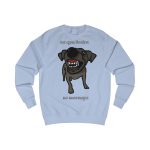 Sudadera clasica - Azul cielo - Camiseta «Ca que lladra no mossega» Sudadera clasica - Azul cielo - Camiseta «Ca que lladra no mossega»