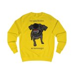 Sudadera clasica - Amarillo sol - Camiseta «Ca que lladra no mossega» Sudadera clasica - Amarillo sol - Camiseta «Ca que lladra no mossega»