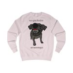 Sudadera clasica - Rosa bebe - Camiseta «Ca que lladra no mossega» Sudadera clasica - Rosa bebe - Camiseta «Ca que lladra no mossega»