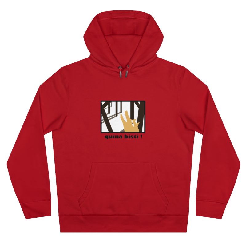 Sudadera con capucha King - Rojo - Bisti – Quina bisti! Sudadera con capucha King - Rojo - Bisti – Quina bisti!