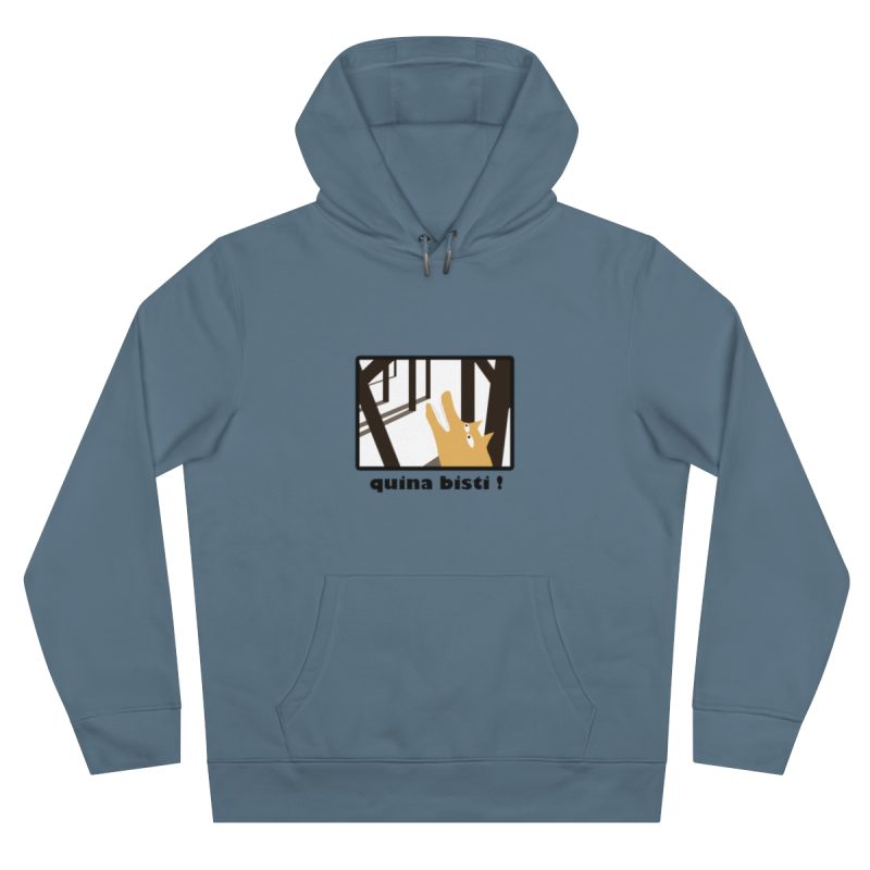 Sudadera con capucha King - Azul nordico - Bisti – Quina bisti!
