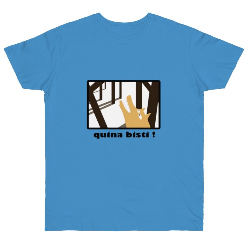 Camiseta punto liso - Azul celeste - Bisti – Quina bisti!