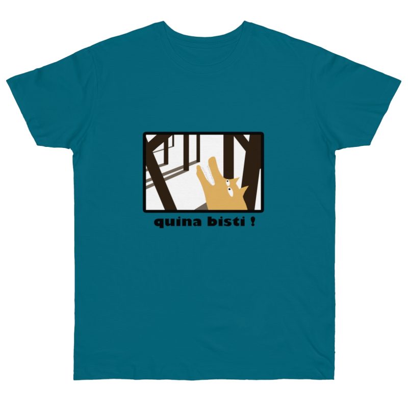 Camiseta punto liso - Azul diva - Bisti – Quina bisti!
