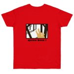 Camiseta punto liso - Rojo fuego - Bisti – Quina bisti! Camiseta punto liso - Rojo fuego - Bisti – Quina bisti!