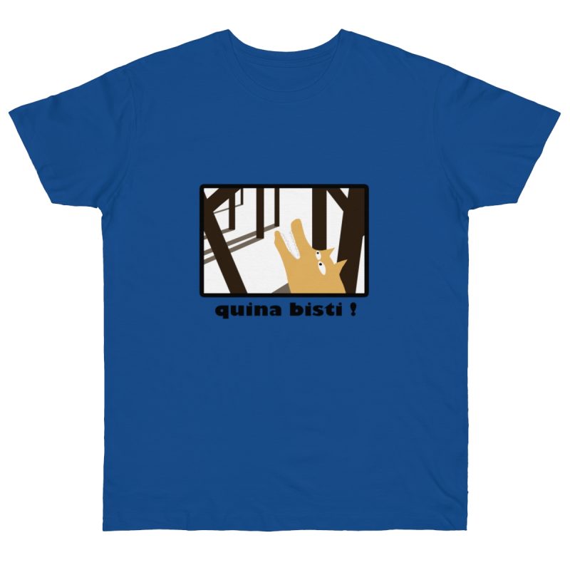 Camiseta punto liso - Azul royal intenso - Bisti – Quina bisti!