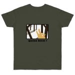 Camiseta punto liso - Caqui urbano - Bisti – Quina bisti! Camiseta punto liso - Caqui urbano - Bisti – Quina bisti!