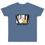 Camiseta punto liso - Azul vaquero - Bisti – Quina bisti! Camiseta punto liso - Azul vaquero - Bisti – Quina bisti!