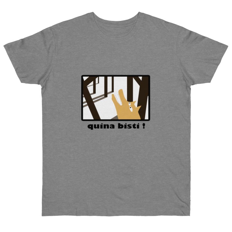 Camiseta punto liso - Gris deportivo jaspeado - Bisti – Quina bisti!