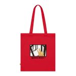 Bolsa de algodon organico - Rojo clasico - Bisti – Quina bisti!