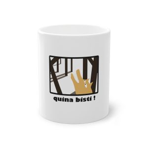 Taza estandar 325 ml - Blanco - Bisti – Quina bisti!