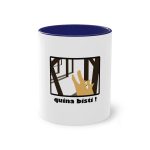 Taza bicolor - Azul oscuro - Bisti – Quina bisti!