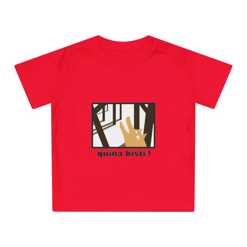 Camiseta de bebe - Rojo - Bisti – Quina bisti!